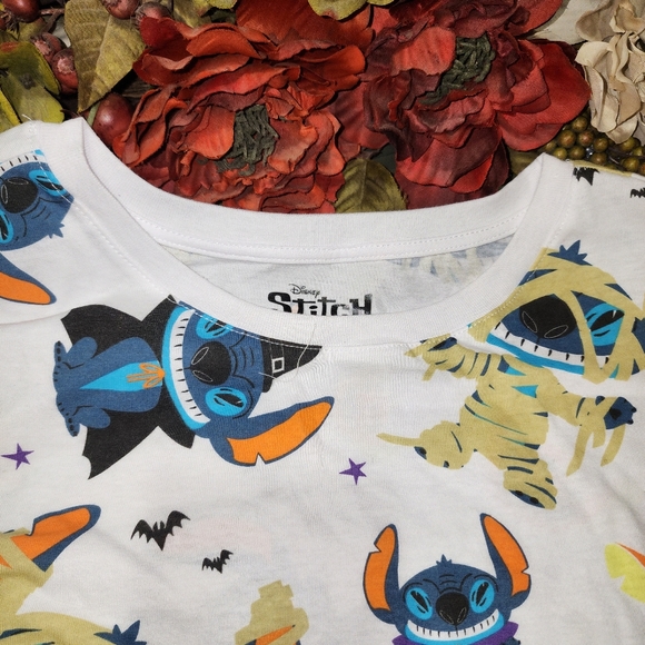 Disney Stitch Halloween T Shirt/Top - Picture 6 of 7
